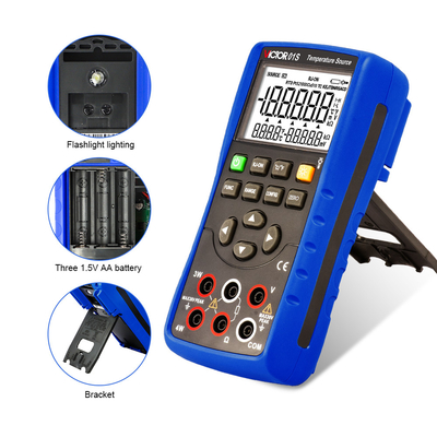 VICTOR 01S Gerador de sinal de temperatura Temperatura Calibrador de processo de fonte multimetro