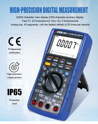 VICTOR 98A+ VICTOR Multiméter digital 22000 contagens de exibição multiméter de alcance automático com USB
